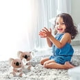 thumbnail image 4 of Toy Emotional On Demand Soft Koala Mimics Natural Movements Realistic Stuffed Animal Cozy Comfort for Kids and Adults, 4 of 8