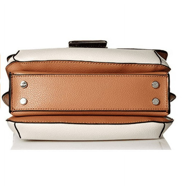 Calvin klein hotsell dani leather satchel