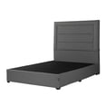 thumbnail image 1 of Box Base cama Queen Size + Cabecera Blend Gris, 1 of 6