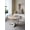 color1, variant on MMGW 35.5x14x32" Distressed White Console Table with Natural Wood Shelf Tray