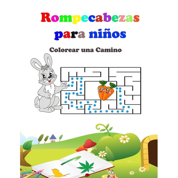 Rompecabezas Para NiÃ±os: Perfecto para regalar a un niÃ±o acertijos infantiles inteligentes 100 pÃ¡ginas 8.5 x 11, (Paperback)