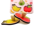 thumbnail image 4 of Rompecabezas de madera 3D Montessori para niños juguetes educativos de aprendizaje juegos para bebés rompecabezas para niños de 1 2 y 3 años, 4 of 5