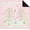 -, variant on Mahjong Mat 31.5" x 31.5" Floral White Pink Flowers Yellow Non-Slip Noise Reduction Mahjong Tiles Table Cover for Dominoes Poker Card Board and Tile Games