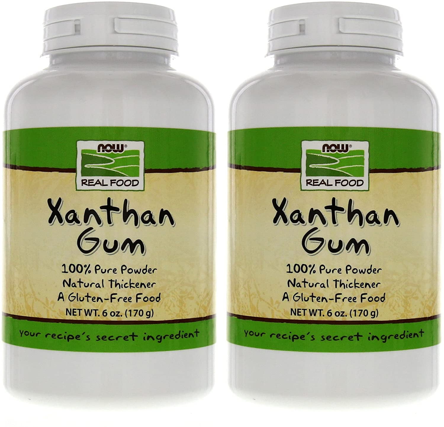 NOW Foods Xanthan Gum, 6 Ounce Bottle (Pack of 2)