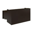 thumbnail image 2 of Arrive 72W x 72D L Reception Desk with Drawers in Mocha Cherry - Engineered Wood, 2 of 11