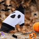 thumbnail image 4 of Ropa divertida para perros, disfraz de Halloween para perros, sudaderas finas con capucha para perros, camisetas de algodón para cachorros, ropa para chihuahua y bulldog francés, suministros para perr, 4 of 5