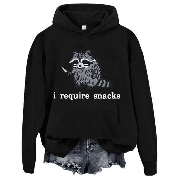 I Require Snacks Hoodie Unisex