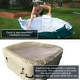 thumbnail image 5 of ALEKO 4 Person Square Inflatable 160 Gallon Hot Tub Spa with Cover, 5 of 13