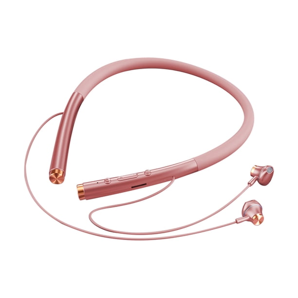 Auriculares Bluetooth Inalámbricos Montados en el Cuello Auriculares Deportivos de Espera Larga, Auriculares Magnéticos Y de Resistencia de 68H, Chip Bluetooth 5.0 para Uso de Música Y Teléfono de Baj
