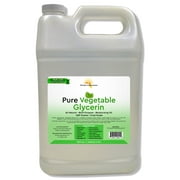 Vegetable Glycerin Pure Natural, Gallon (128 oz), 100% Food Grade, Kosher
