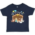 thumbnail image 3 of Inktastic Merry Christmas Cute Nativity Scene Boys or Girls Baby T-Shirt, 3 of 5