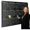 thumbnail image 7 of Black Magnetic 34”x46” Glass Whiteboard Yearly Calendar Planner White Board Calendar Dry Erase Board Dry Erase Calendar for Wall Monthly Glass Calendar Whiteboard Home Office Large Wall Calendar, 7 of 7