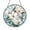 Stained Glass 5.9 Inch, variant on Magnolia Blossom Stained Glass Pattern – Decorative Floral Window Art