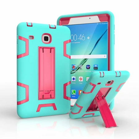Samsung Contrast Ratio Dteck Samsung Galaxy Tab E8.0 T377 Anti Slip Kids Friendly Shockproof Light Weight Protective Stand Contrast Color Case ()