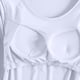 thumbnail image 5 of Neewe Women's Plain Relaxed Pajamas with Built-in Padded Bra Loose Casual Soft Long Sleeve Crew Neck T-Shirt, 5 of 6