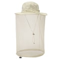 thumbnail image 2 of Unisex Mosquito Insect Bee Net Mesh Head Face Protector Fishing Hunting Hat Sapphire Blue, 2 of 13