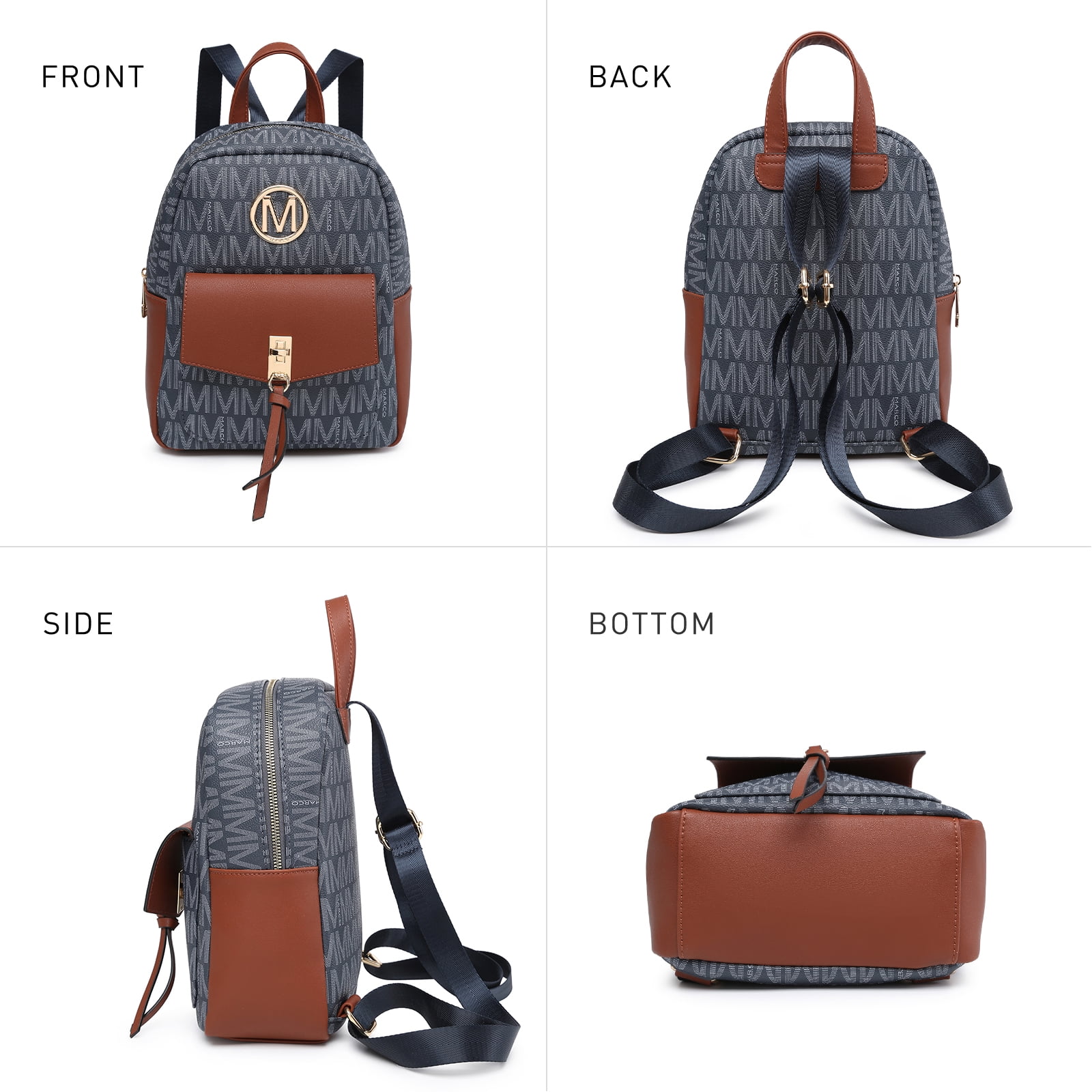 MKP Mini Backpack Purse for Women Fashion Cute Small  display picture 1