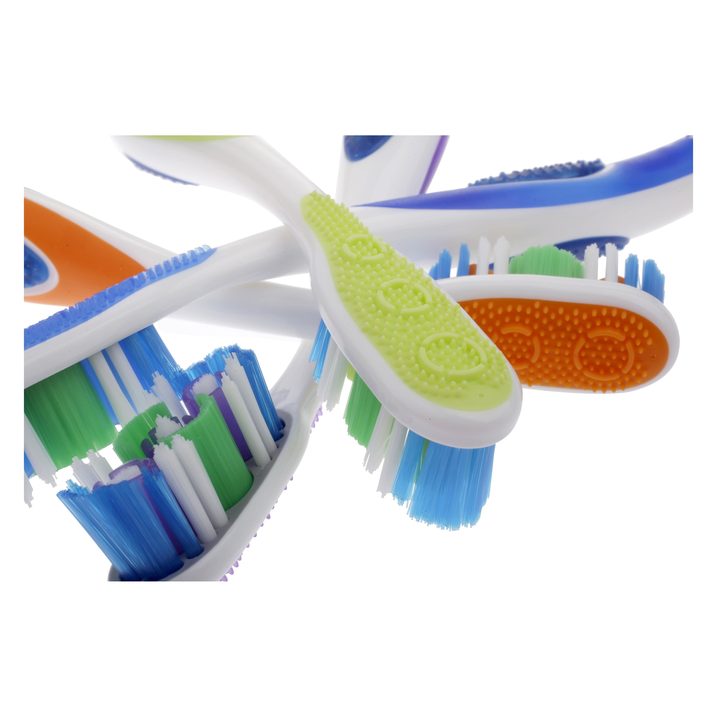 Colgate 360 Degree Whole Mouth Clean Medium Bristle Toothbrush, 4 pack