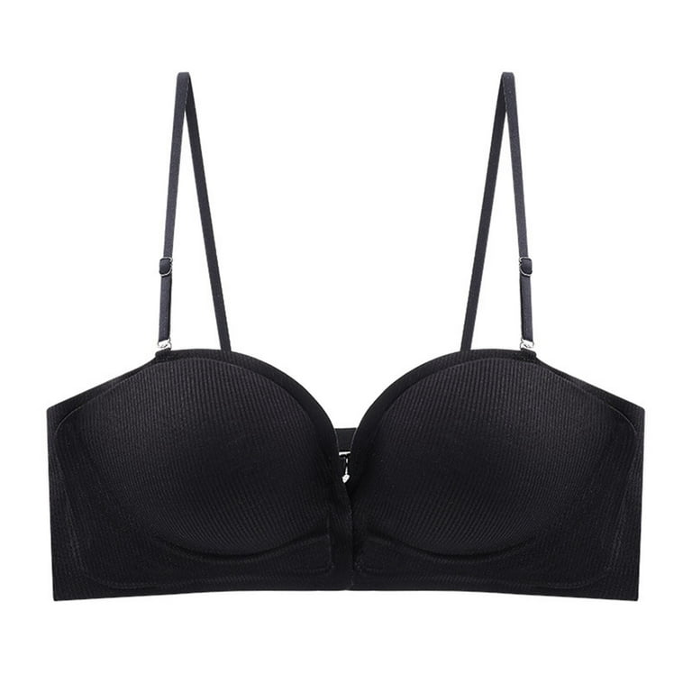 Meichang Strapless Bras for Women No Wire Push Up T-shirt Bras