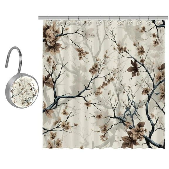 Tree Shower Curtain for Bathroom