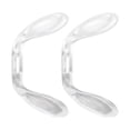 thumbnail image 2 of 2 Piezas En Forma De U Almohadillas Para La Nariz Puente Soporte Para La Nariz Reemplazo Transparente 26mm X 17mm, 2 of 8