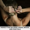 thumbnail image 6 of ForPro Professional Collection Hair Pins, Brown, Ball-Tipped, Crimped, Non-Damaging, 3” L, 1 lb, 16 Oz, 6 of 7
