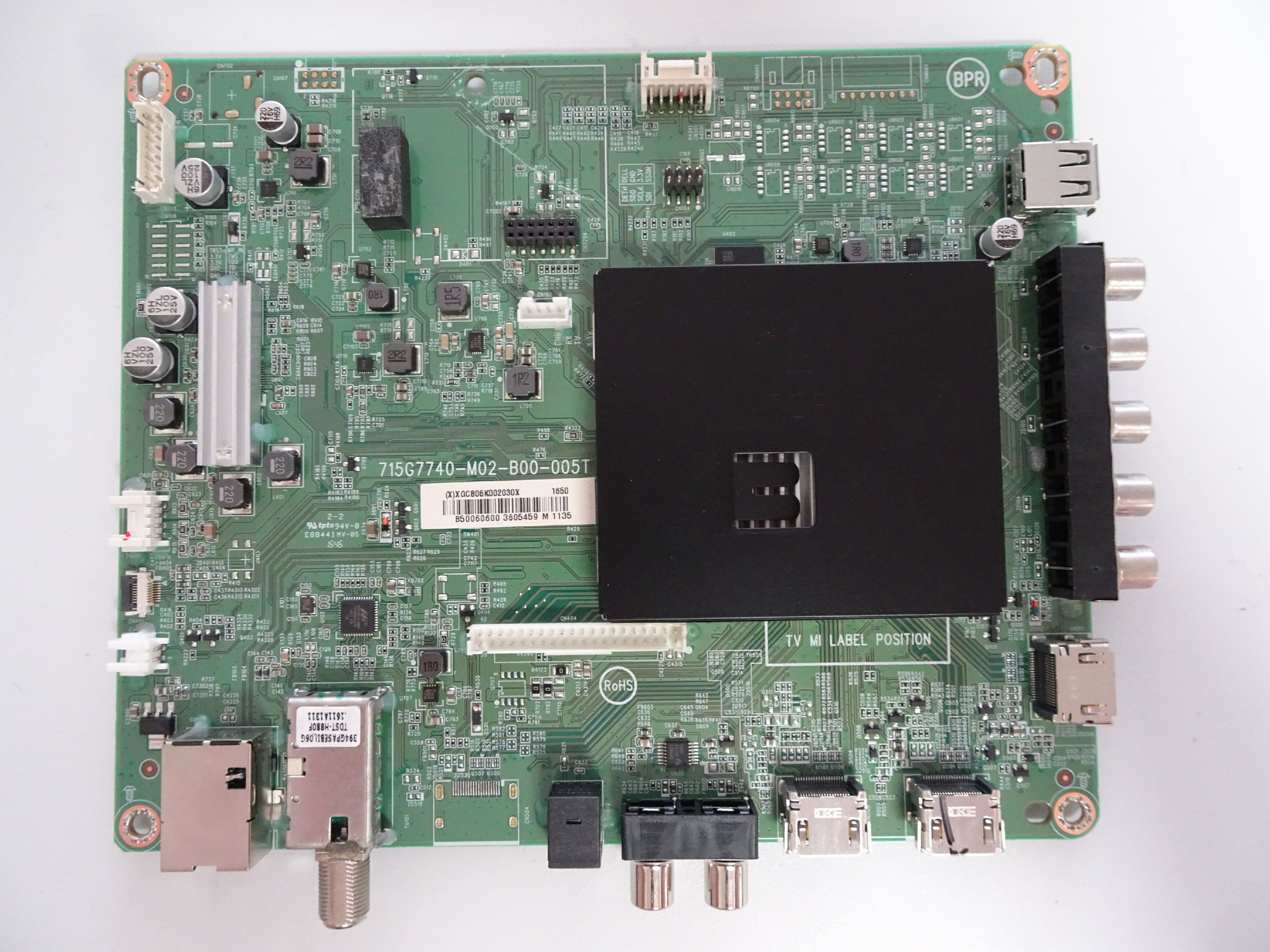 Vizio E50D1 Main Board (715G7740M02B00005T) 756TXGCB06K0020