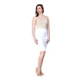 thumbnail image 2 of Women's Elegant Pencil Skirt (White, Medium), 2 of 3