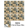 thumbnail image 1 of Affordablo 2025 Peel And Stick Tile Decals Clearance 1Set 10pc Self Adhesive Tile 3D Sticker Kitchen Bathroom Wall Sticker Decoration, 1 of 5