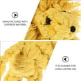 thumbnail image 3 of Milisten 2 Pcs Thick Rope Dog Toy Set Knitted Yellow for Pet Owners, 3 of 4