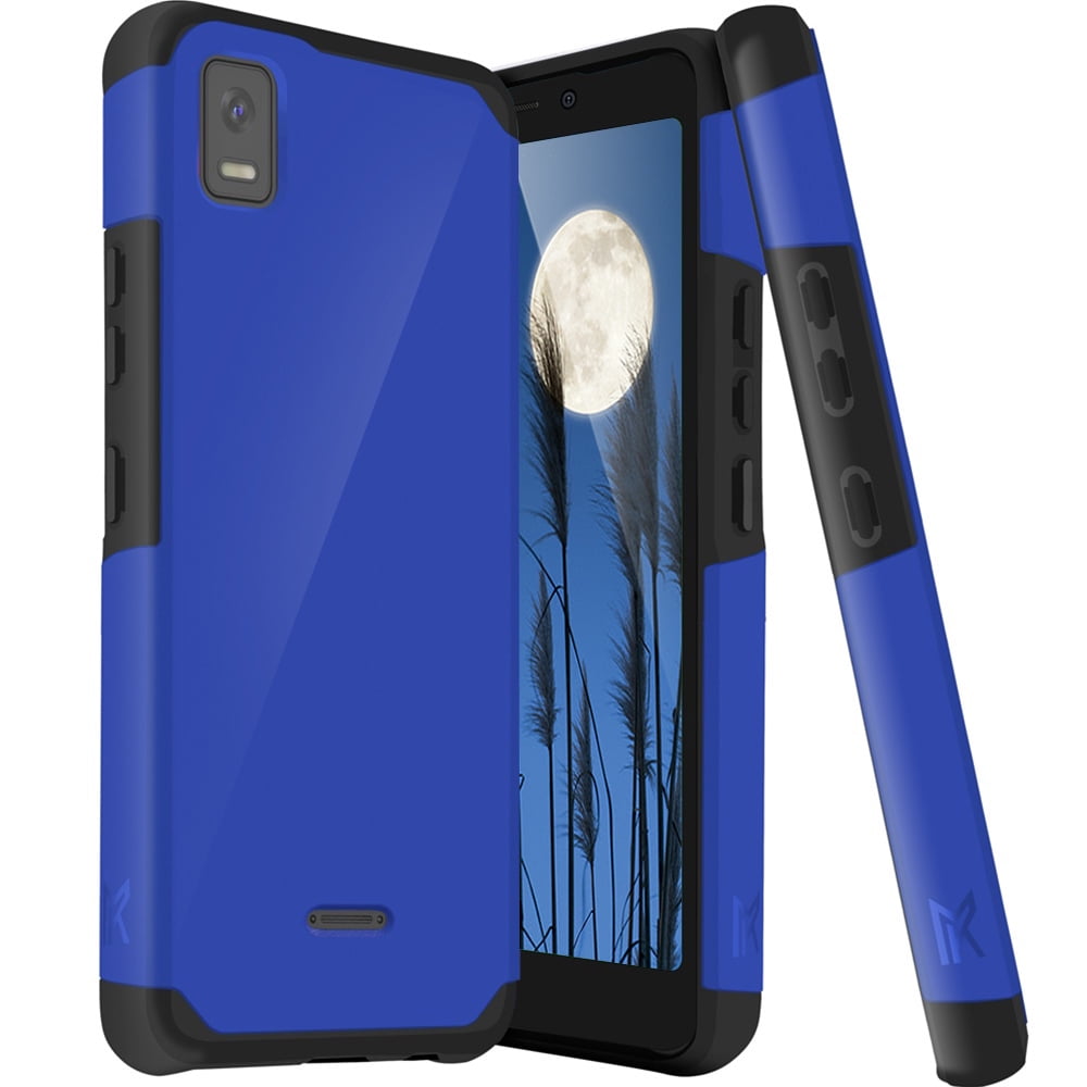 TJS for Cricket Debut Smart Phone Case, Support Dual Layer