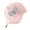 Pink, variant on Elegant Crystal Baseball Hat for Women Breathable Sun Protective Hat with Butterfly Designs for Vacation Spring Headwear