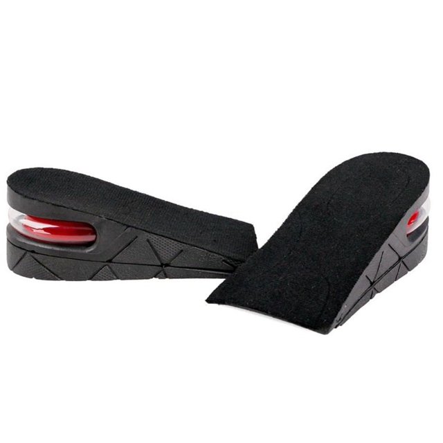Zapatos con elevador de altura de 2 capas, plantilla Invisible, Kit de elevación, tacones Inse
