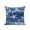 Navy Blue, variant on 1 Pack Outdoor Throw Pillow, Brown Coastal Waterproof Pillow with Insert Included, Summer Ocean Waves Ombre Sea Starfish Decorative Accent Cushion Sofa Pillows for Patio Porch, 16 x 16 In