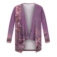 thumbnail image 5 of Dyegold Lightweight Cardigans For Women Fall Fashion 3/4 Sleeves Thin Jackets Casual Open Front High Low Hem Kimono Cardigan, 5 of 5