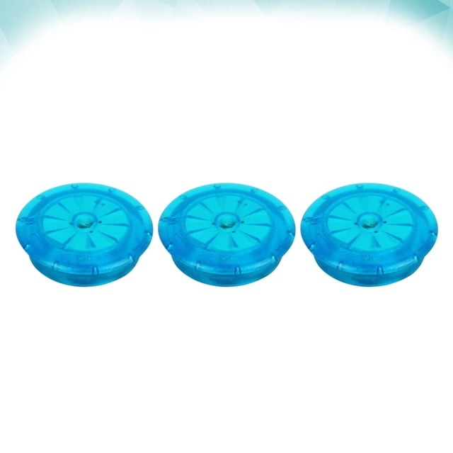SHOWERORO 3 Pcs Lumières Led pour Vélo PC Bleu Résistant à l'Eau pour Cyclistes Équipement de Conduite