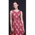 thumbnail image 5 of Bimba Robe Longue Décontractée Sans Manches à Col Rond pour Femmes, Imprimé Floral, X-Grand, 5 of 5