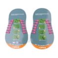 thumbnail image 3 of Kids Silic Flat Elastic Waterproof Trainer Running Shoe Pink, 3 of 8