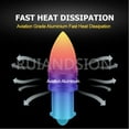thumbnail image 6 of Ruiandsion 2pcs BA9S LED Bulbs,Warm White,AC 10-30V for Car Interior Lights - Dome,Map,License Plate,Courtesy,Non-Polarity, 6 of 9
