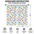 thumbnail image 2 of Colorful Dinosaur and Nature Pattern Insulated Teens Curtains Set Of 2, Bedroom Essentials, Toddler Room Decor 42"x84", 2 of 5