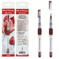 thumbnail image 3 of Mimik Kolinsky Synthetic Water Brush, Small Round 3 mm - Handmade in Germany, Watercolor Brushes with Highly Absorbent Bristles, See-Through Water Reservoir, Perfect for Ink & Watercolor On-the-Go, 3 of 6