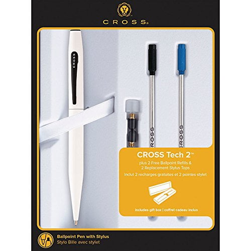 Cross Tech2 Ballpoint Pen Metallic Blue Fine Point With 6mm Stylus for sale online 