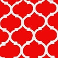 thumbnail image 2 of Gowinex Vinyl Fitted Tablecloth Red 4ft 30x48 inches Rectangular Elastic Edge Flannel Backing Waterproof PVC Table Cover, 2 of 2