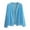 Sky Blue, variant on Women's Lace Cardigan Lightweight Beach Cover Up, Open Front Chiffon Kimono Style Summer Cardigan with Side Slits, for Vacation, Holiday, and Casual Wear Black XXL