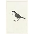 thumbnail image 2 of Waltz, Anne 11x14 White Modern Wood Framed Museum Art Print Titled - Birdy I, 2 of 4