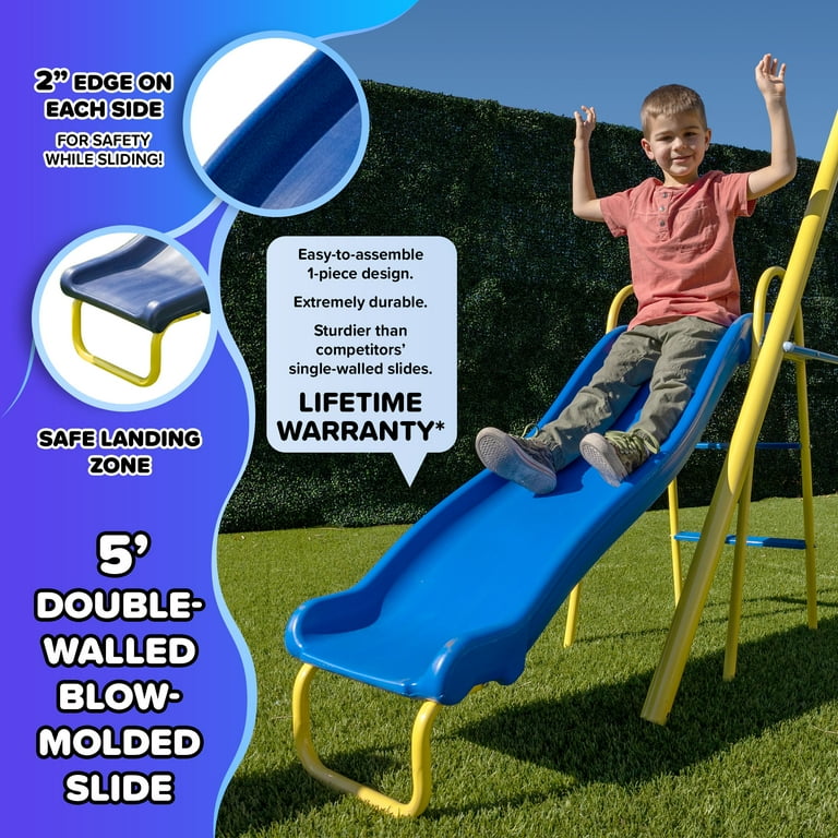 Sportspower Playground Swing Set with Triple Adjustable Swings