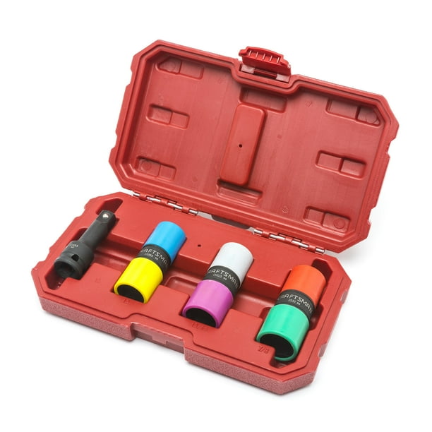 Craftsman Flip Impact Socket Set 1/2 in. Drive Metric SAE Tool