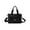 Black, variant on Nylon Tote Bag for Women Crossbody Shoulder Bags Messenger Purse Casual Lightweight Top Handle Satchel Handbag for Travel Work