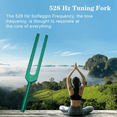 thumbnail image 5 of Tuning Fork, 528 Hz Tuning Forks for Healing Chakra,Sound Therapy,Keep Body,Mind and Spirit in Perfect Harmony,Green, 5 of 5