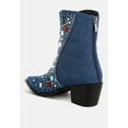 thumbnail image 3 of Starlit Multi Color Stones Embellished Boots, 3 of 9